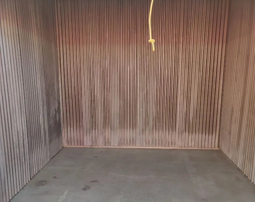 Empty and clean storage unit.