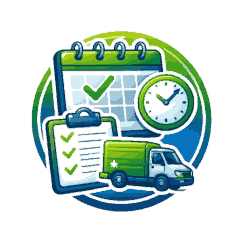 Schedule an appliance pickup appointment.